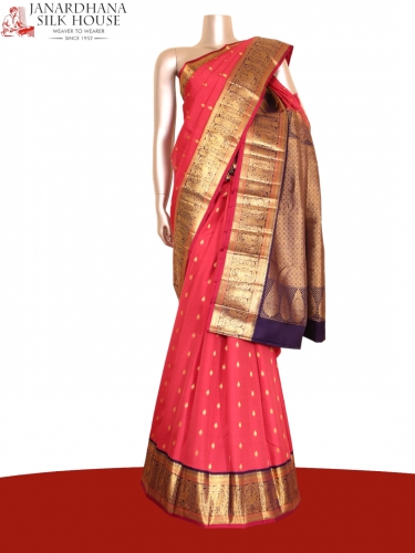 Traditional Wedding Kanjeevaram Silk Saree